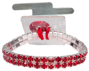 Brazalete de mujer sofisticado - Brazalete de ramillete de diamantes de imitación | 1 unidad: ¡simplemente agregue flores!