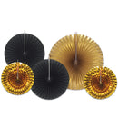 Abanicos decorativos surtidos de papel y aluminio | 25% DE DESCUENTO-COMPRAR AHORA
