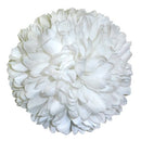 Silk Mum 7.5" 21 Layer White
