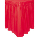 Unique Plastic Table Skirts | 1 Count