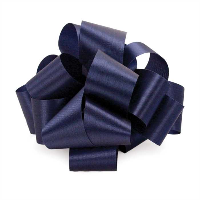 #1 Offray Navy Satin Acetate Ribbon Ribbon - 5/16" Wide, 100 Yards Long | 1 Spool