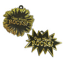 2.75" Our Team Rocks 2 ct