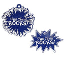 2.75" Our Team Rocks 2 ct