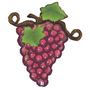 31" Linky Grapes Foil Balloon (WSL) | Clearance - Final Sale!