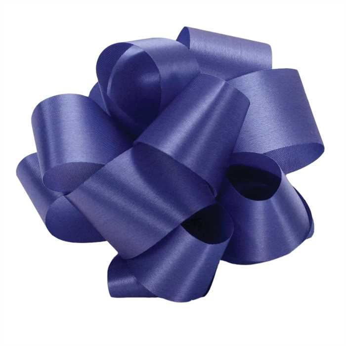 #1 Offray Royal Blue Satin Acetate Ribbon Ribbon - 5/16" Wide, 100 Yards Long | 1 Spool