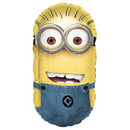 Globo de papel de aluminio con forma de minion de 24" Despicable Me Minion License