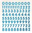 .5" Petite Number Stickers