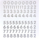 .5" Petite Number Stickers