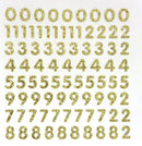 .5" Petite Number Stickers