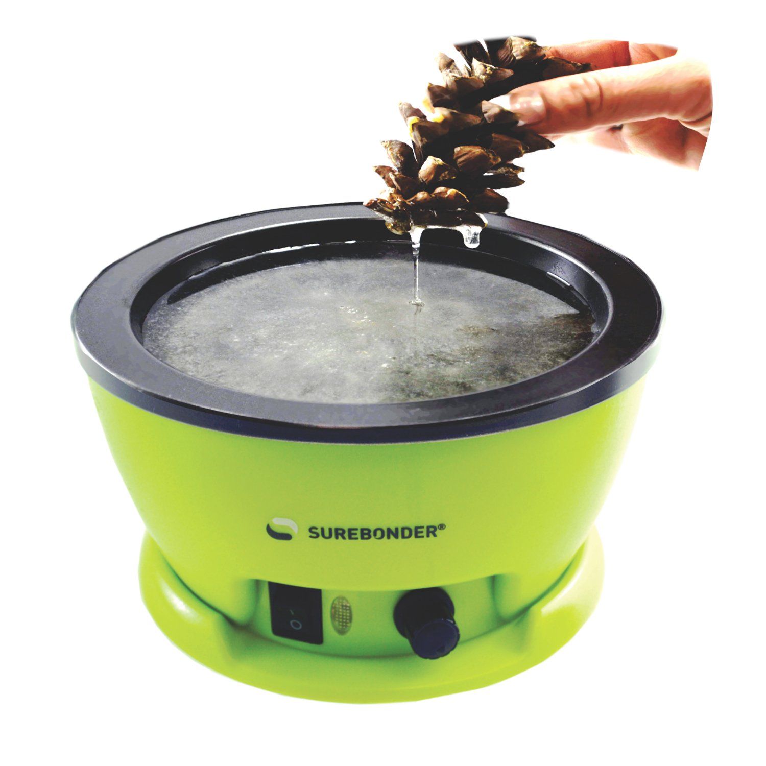 Surebonder Electric Hot Glue Skillet With Adjustable Temperature | 1 Count