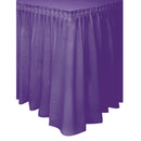 Unique Plastic Table Skirts | 1 Count