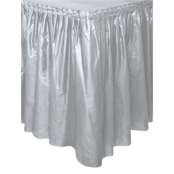 Unique Plastic Table Skirts | 1 Count