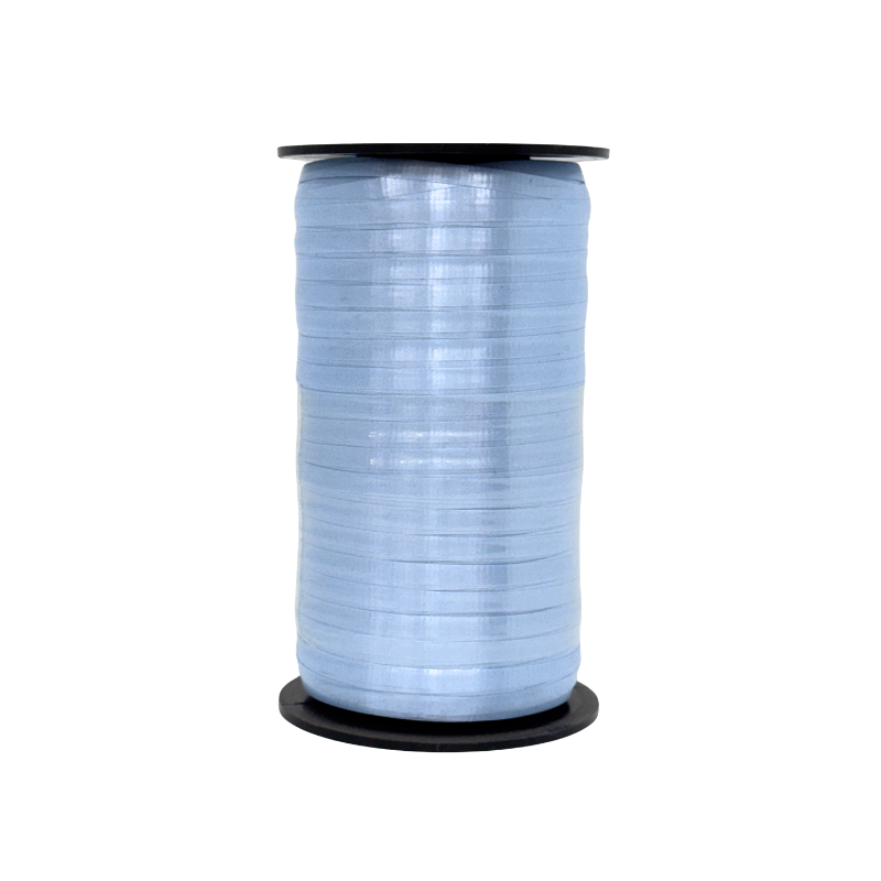 McGinley 3/16" Lite Blue Crimped Curling Ribbon - 3/16" x 500 Yards | 1 Spool