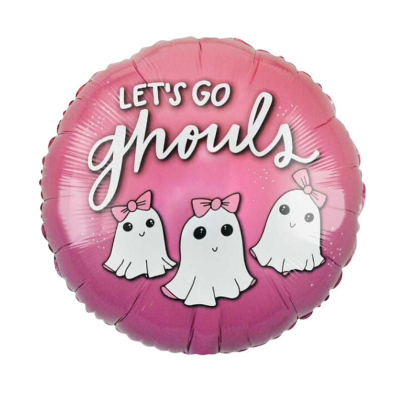 18" Balloon Exchange "Let's Go Ghouls" Foil Balloon | Buy 5 Or More Save 20%