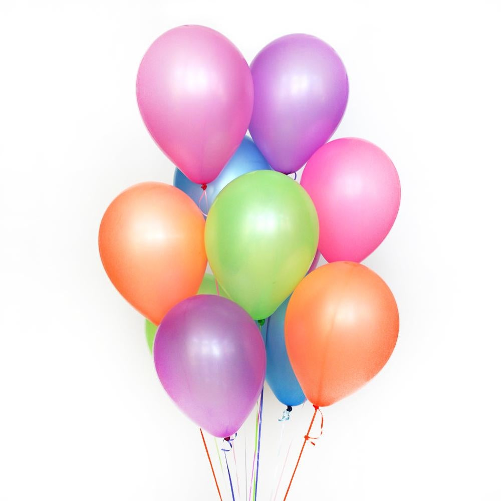 5" Sempertex Neon Orange Latex Balloons | 100 Count
