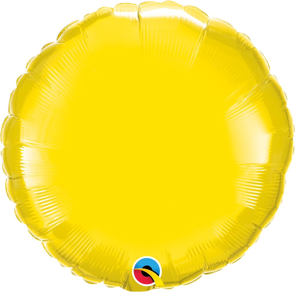 18" Qualatex Round Foil Airfill Balloon | 1 Count