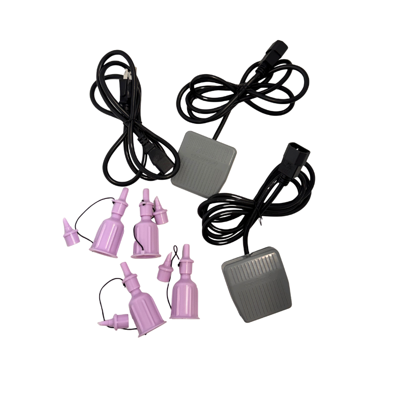 Element Series - Lilac Tornado 4 Nozzle 3 Speed 2 Pedal Bucket Inflator