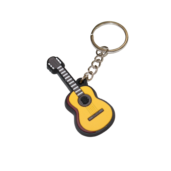 2" Classic Guitar Keychain