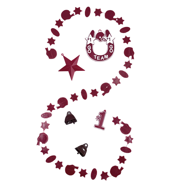 ACI Burgundy Mum Trinket Assortment #3 | 1 Count