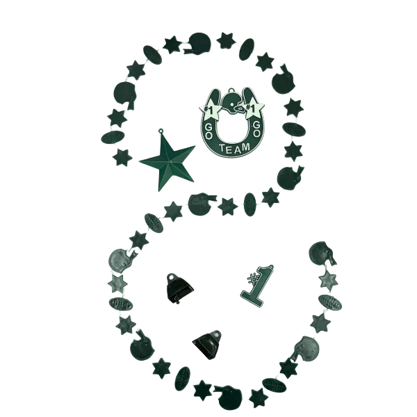 ACI Hunter Green Mum Trinket Assortment #3 | 1 Count