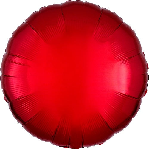 18" Anagram Red Round Foil Balloon | Buy 5 Or More Save 20%