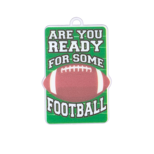 2.2" x 3.5" ¿Estás listo para un poco de fútbol?