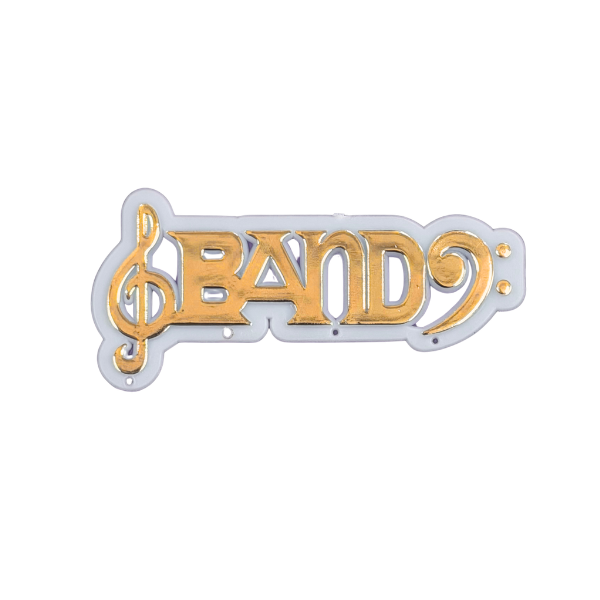Dije de banda de 3.5" x 1.5" 2 piezas