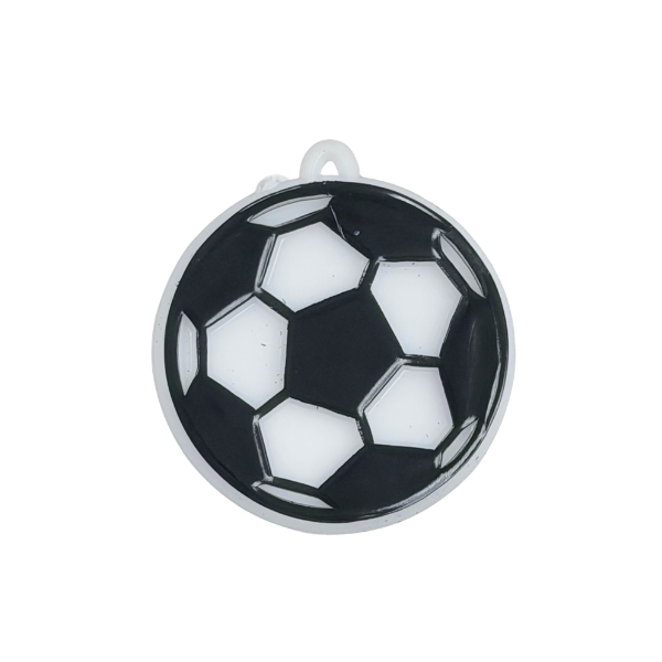 Dije de balón de fútbol de 1.5" 2 piezas