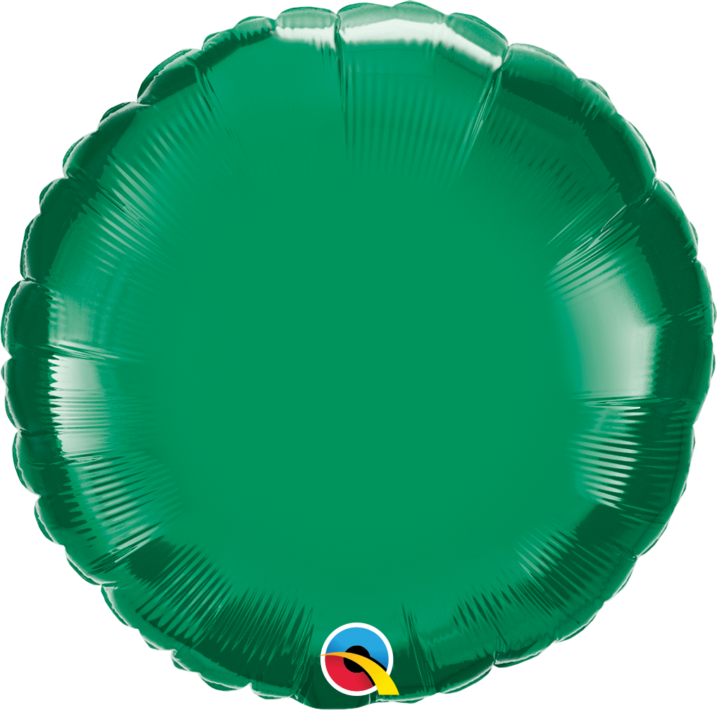 4" Qualatex Round Foil Airfill Balloon | 1 Count - Must Be Heat Sealed