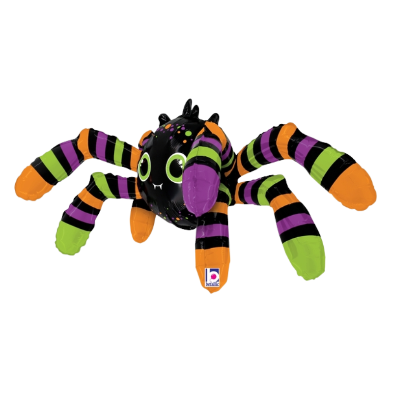 29" Betallic Dimensional Spider Airfill Foil Balloon