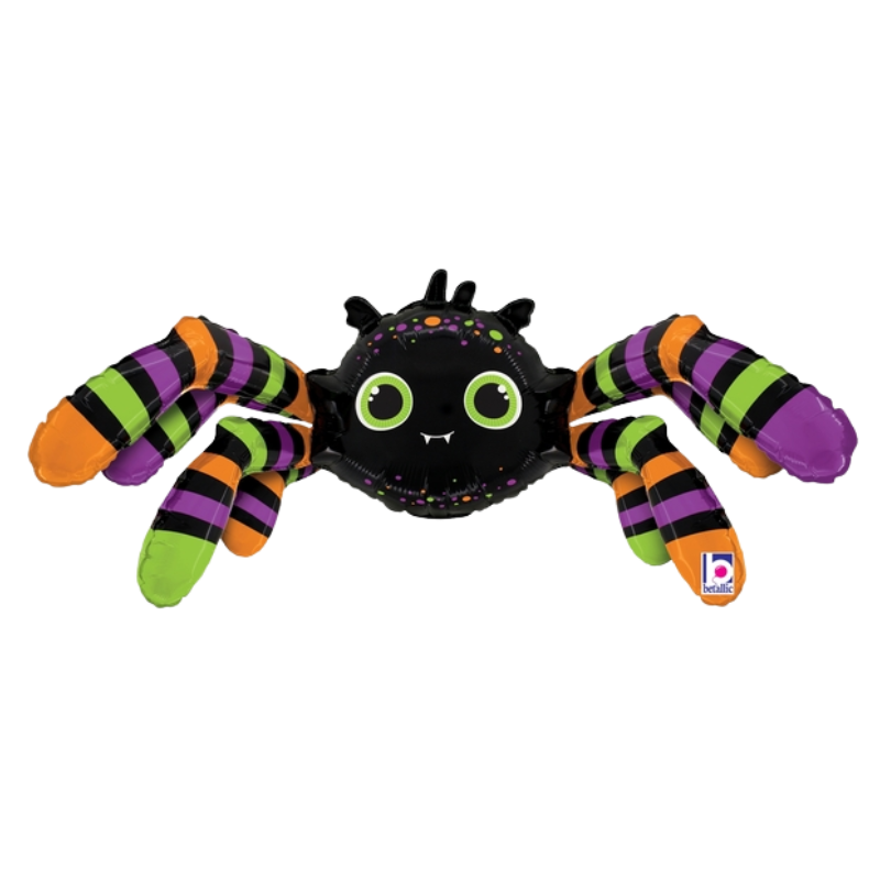 29" Betallic Dimensional Spider Airfill Foil Balloon