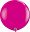 36" Qualatex Fashion Wild Berry Latex Balloons - 3 Foot Giant | 2 Count