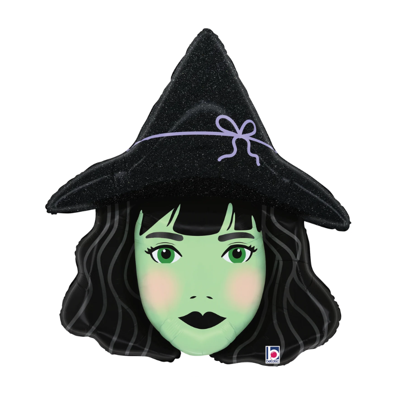 33" Betallic Pretty Witch Foil Balloon