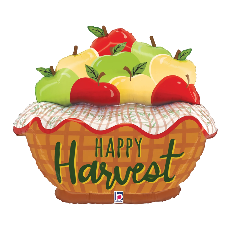 25" Betallic Harvest Apples Foil Balloon | 1 Count