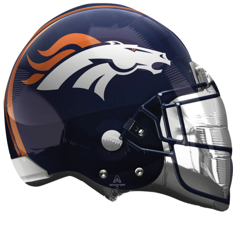 Denver Broncos Helmet Foil Balloon, 21