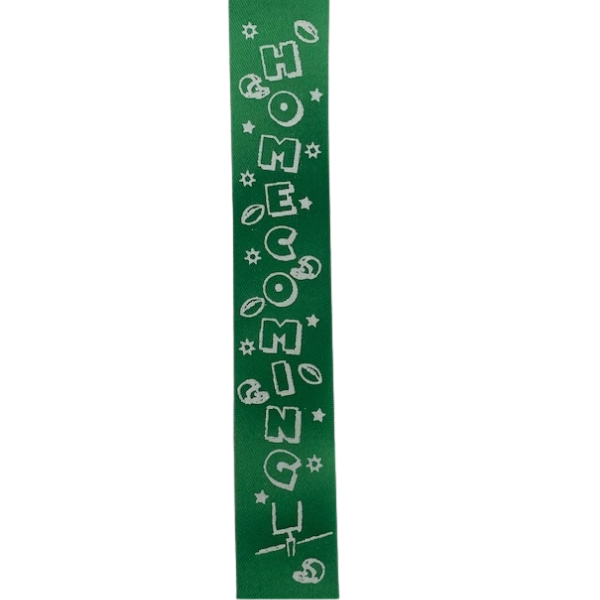 #9 Homecoming Ribbon Green - 1 3/8" x 1 yd. | Sold By The Yard
