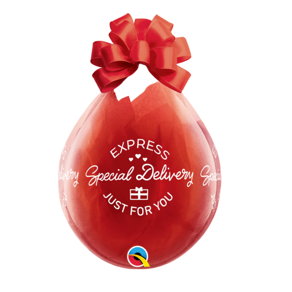 18" Special Delivery Stuffing Qualatex Latex Balloons | 25 Count