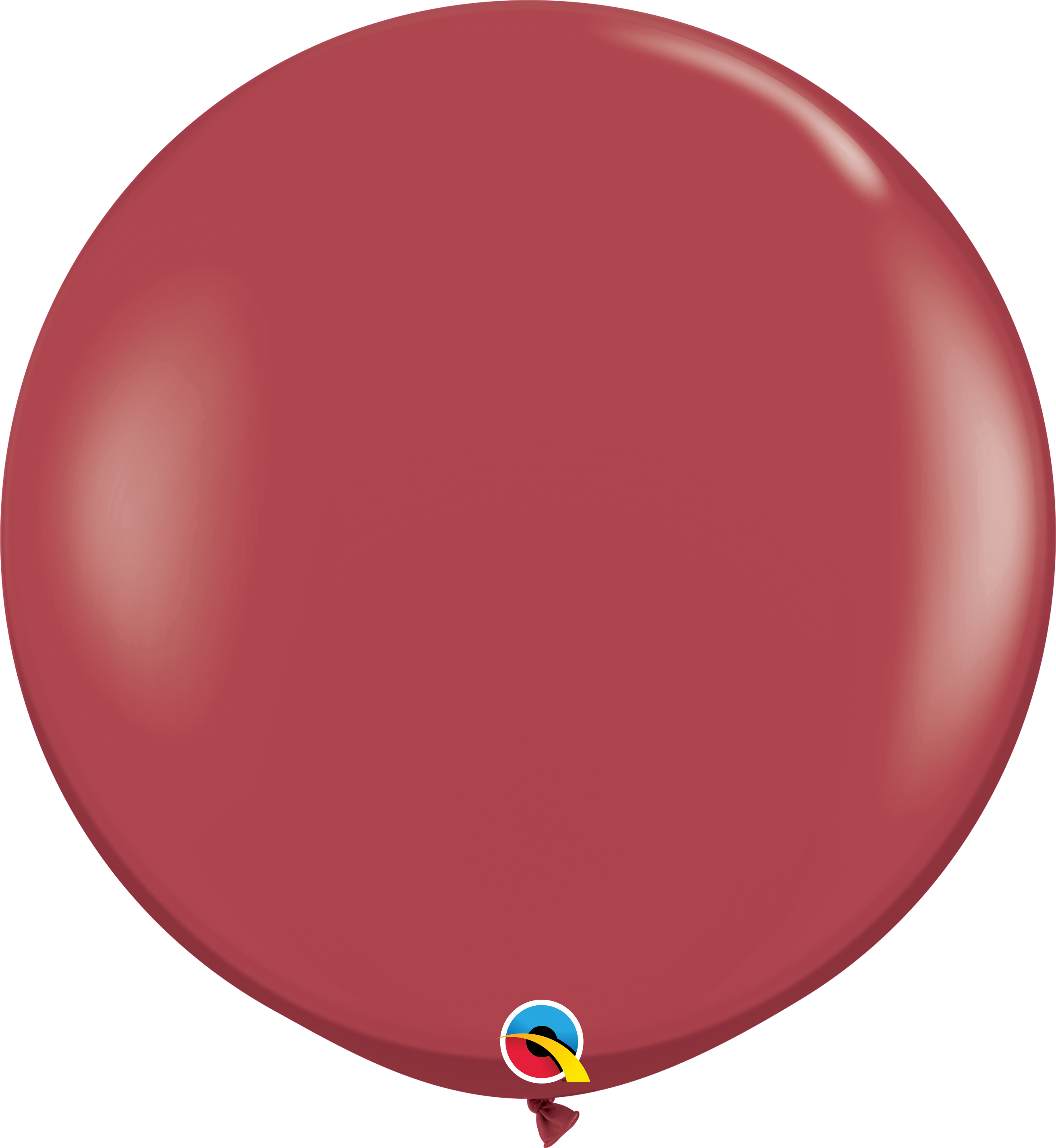 36" Qualatex Fashion Cranberry Latex Balloons - 3 Foot Giant | 2 Count
