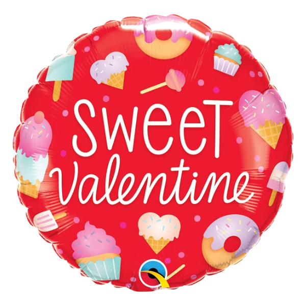 18" Sweet Valentine Foil Balloon (P3) | But 5 Or More Save 20%