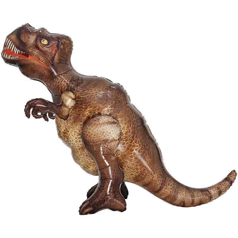 5' Balloon Exchange Giant Dinosaur T-Rex Foil Balloon | 1 Count
