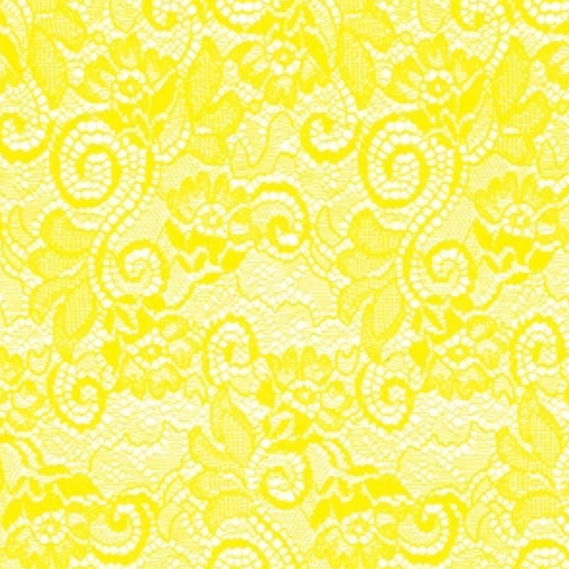 Printed Victorian Lace Clear Cellophane Roll | 1 Roll