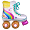 30" Roller Skate SuperShape Foil Balloon
