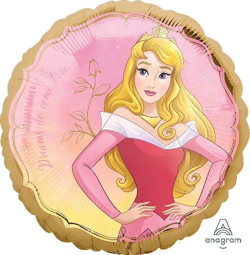 17" Anagram Aurora Once Upon a Time Foil Balloon | Buy 5 Or More Save 20%