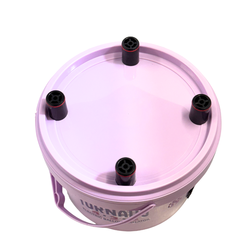 Element Series - Lilac Tornado 4 Nozzle 3 Speed 2 Pedal Bucket Inflator