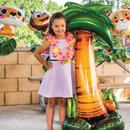 56" Palm Tree Airloonz Foil Balloon | Stands Over 4 Feet Tall - No Helium Required!