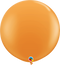 36" Qualatex Orange Latex Balloons - 3 Foot Giant | 2 Count
