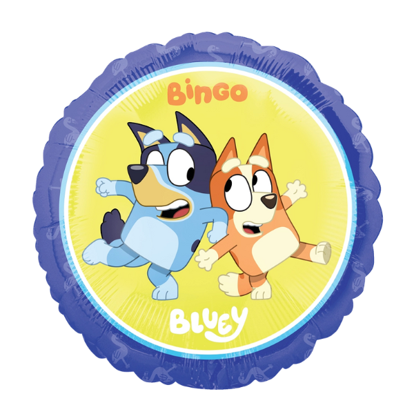 17" Bluey & Bingo Foil Balloon | Buy 5 Or More Save 20%
