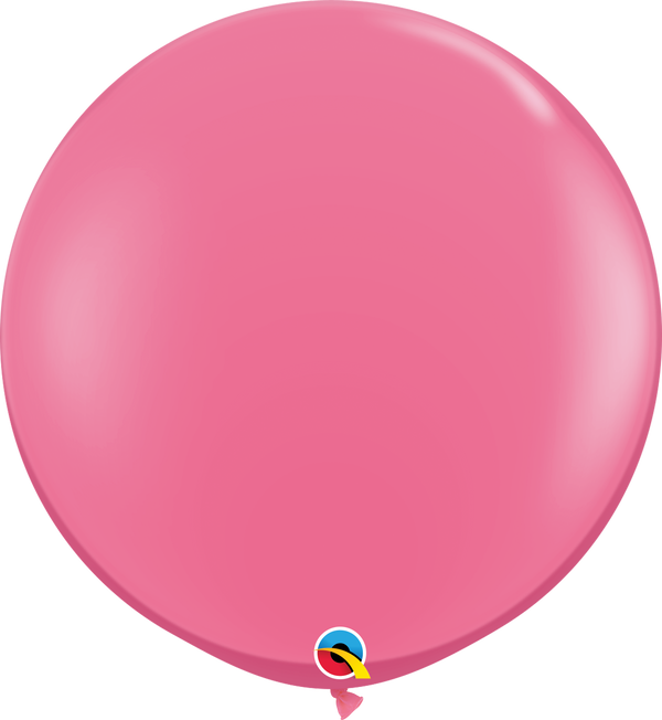36" Qualatex Fashion Rose Latex Balloons - 3 Foot Giant | 2 Count