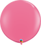 36" Qualatex Fashion Rose Latex Balloons - 3 Foot Giant | 2 Count