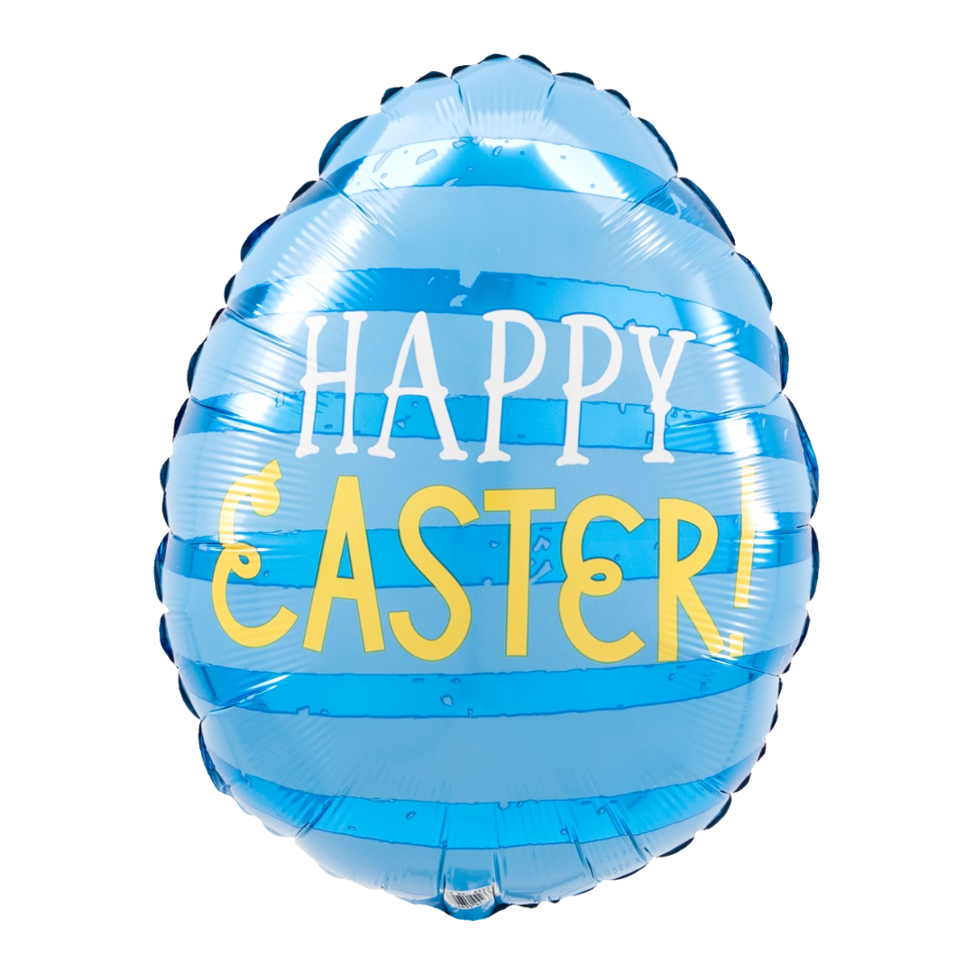 16" Anagram Funny Bunny Egg Two-Sided foil balloon | Buy 5 or more Save 20%